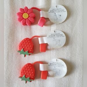 NEW Target Silicone Straw Toppers